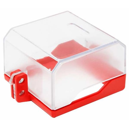 Zing 7805 - Control Panel Lockout, Clear, ABS Plastic, Polycarbonat, 2 Max. No. of Padlocks