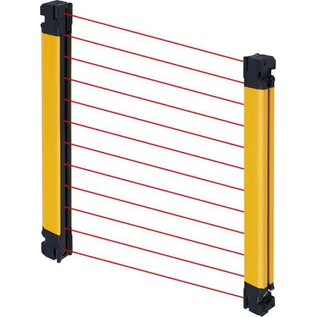 Omron F3SG-4SRA1440-25 - Light Curtain, NPN/PNP, 124 Beams
