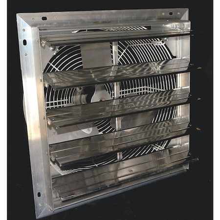 Hessaire 12SF4V35C - Shutter Fan, Variable Speed, 1200 cfm, 115/230 V