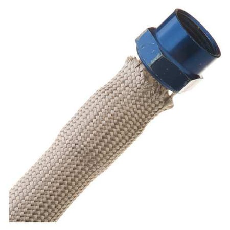 Techflex FHH1.00NT - Fiberglass Sleeve,Uncoated,1",Natural