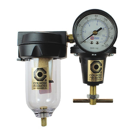Coilhose Pneumatics 8862AAG - F/R Duo 1/4"