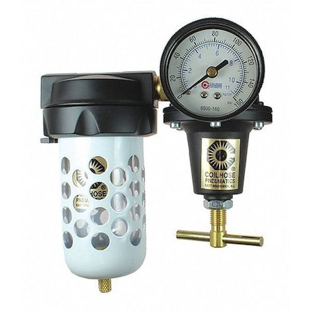 Coilhose Pneumatics 8862AAGRD - F/R Duo W/Bowl Guard Drain 1/4"