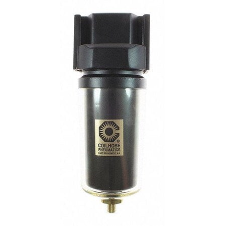 Coilhose Pneumatics 27F4-DSX - Filter Metal Bowl W/SG Auto Drain 1/2" NPT