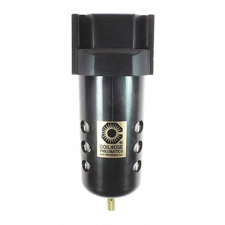 Coilhose Pneumatics 27F4-DX - Filter W/Automatic Drain 5 Micron Element 1/2"
