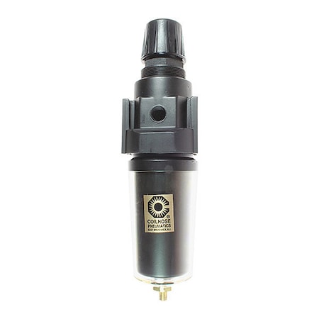 Coilhose Pneumatics 27FC6-HSX - F/R Duo W/Metal Bowl Sight Glass 5 Micron Element 0-200 PSI 3/4"