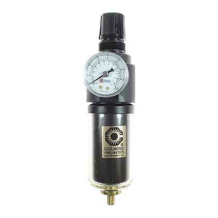 Coilhose Pneumatics 26FC3-GS - F/R Duo W/Gage Metal Bowl Sight Glass 3/8"
