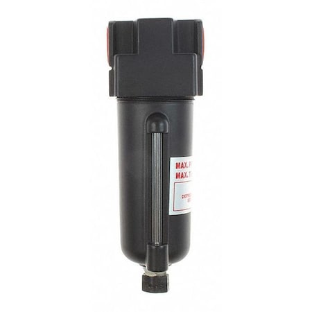 Coilhose Pneumatics 29-3F14-0DM - Filter Compact 1/4" Auto Metal Bowl
