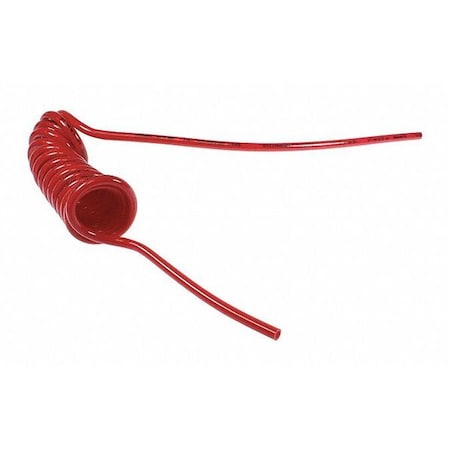Coilhose Pneumatics PU38-50W1-R - Flexcoil 3/8" ID x 50' No Fittings Red