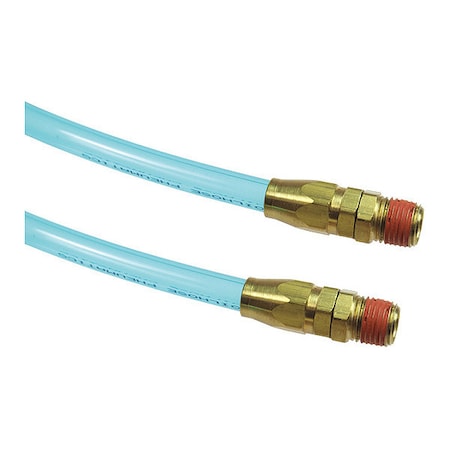 Coilhose Pneumatics PR14-50B-T - Flexcoil 1/4" ID x 50 Swivel Reuse Transparent Blue