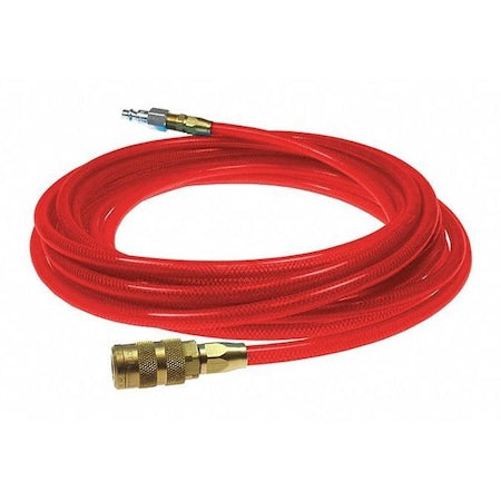 Coilhose Pneumatics PFE5050TR15X - Flexeel Hose 5/16" ID x 50' 1/4" Industrial Transparent Red