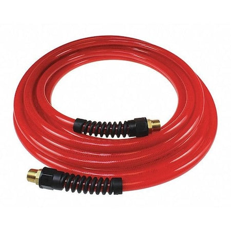 Coilhose Pneumatics PFE60504TR - Flexeel Hose 3/8" ID x 50 Transparent Red