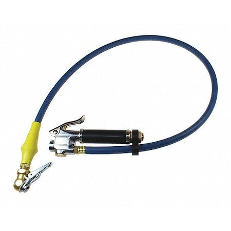 Coilhose Pneumatics TGC103 - Inflator Gauge Bleeder Clip-On Chuck 10-90 PSI