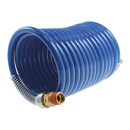Coilhose Pneumatics S14-50A - Stowaway Coil 1/4" ID x Swivel