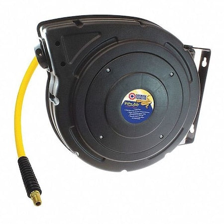 Coilhose Pneumatics YBREEL60504Y - Yellow Belly PVC Hybrid Hose Reel 3/8" ID x 50