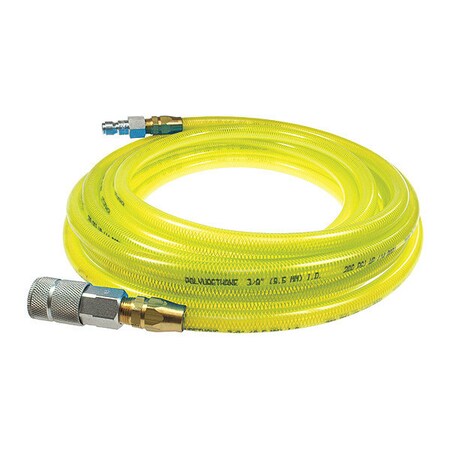 Coilhose Pneumatics PFE6050TY59C - Flexeel Hose 3/8" ID x 50' Transparent Yellow