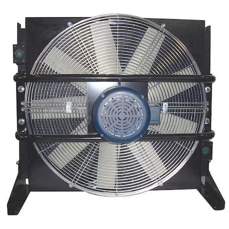 Akg A215-3-BP30 - Forced-Air Bypass Oil Cooler,30 PSI,10 HP