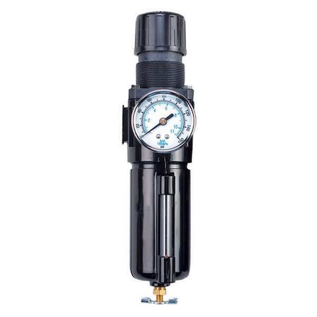 Arrow Pneumatics B752FGW - Filter/Regulator,Metal Bowl,1/4"