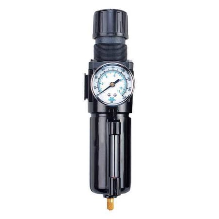 Arrow Pneumatics B754FGW - Filter/Regulator,Metal Bowl,1/2"