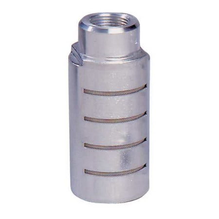 Arrow Pneumatics ASQF-2F - Female Alum Pneumatic Silencer,1/4",PK5