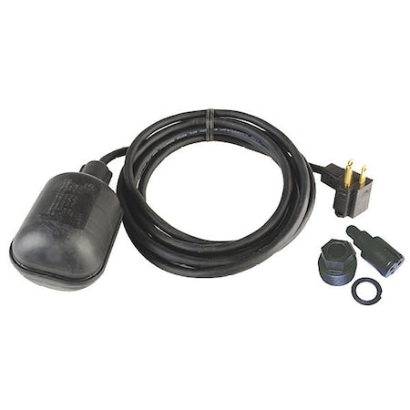 Eco-Flo EFTSWPLG - Tethered Piggyback Float Switch,10 ft