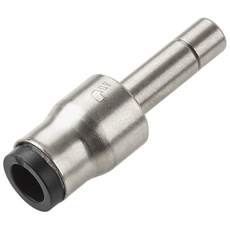 Parker 67PLP-4-8 - Push-to-Connect Fitting, Brass, Silver