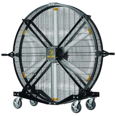 Big Ass Fans F-BJ1-0601 - Portable Fan,72in Dia,Black,Mobile,Plug-In