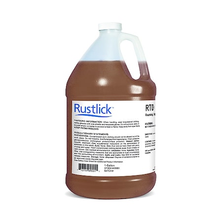 Rustlick 69001 - Reaming, Tapping and Drilling Fluid, RTD, Synthetic, 1 gal, Jug, Clear Brown