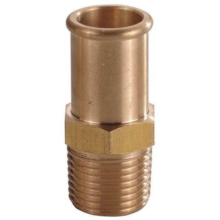 Speedaire 6AFH7 - Hose Barb, 5/8 In Barb, 3/8 In MNPT, Brass, Material Grade: H59