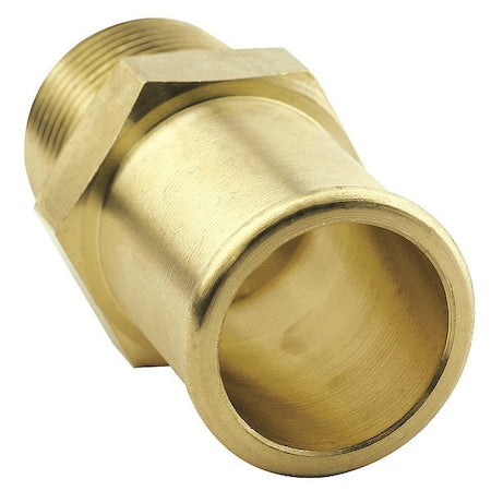 6AFJ5 - Hose Barb,1 In Barb,3/4 In MNPT,Brass