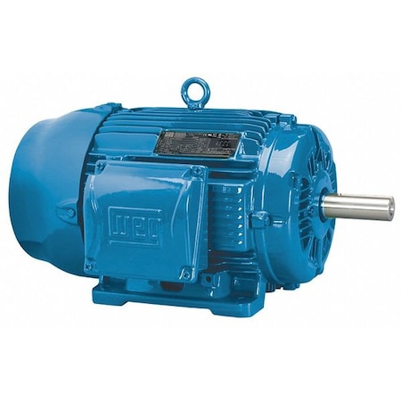 Weg 00109ET3E182T-W22 - Three-Phase General Purpose Motor, 1 HP, 182 T Frame, 230/460 V AC Voltage, 875 rpm Nameplate RPM