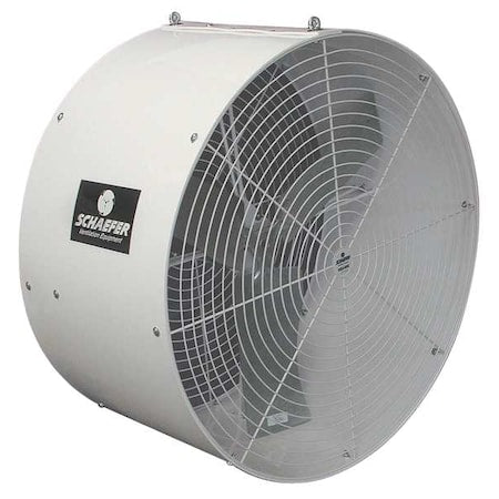 Schaefer VKC36-3 - Standard Duty Industrial Fan, Ceiling Mount, 36 in Blade Dia, 230/460 V, 11,690 cfm, Non-Oscillating
