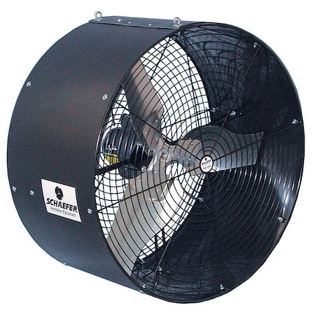 Schaefer GVKC36 - Standard Duty Industrial Fan, Ceiling Mount, 36 in Blade Dia, 115/230 V, 11,690 cfm, Non-Oscillating