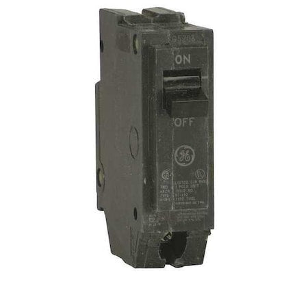 Ge THQC1120WL - Miniature Circuit Breaker, THQC Series, 20 A, 1 Pole, 120/240 V AC, 10k A at 120/240 V AC