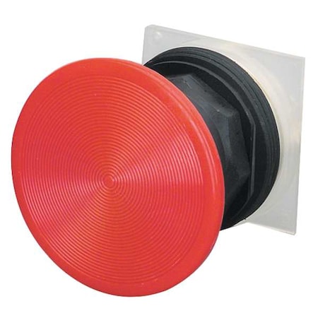 Schneider Electric 9001SKR25R - Push Button Operator, Mushroom Head, Momentary Action, Not Applicable Release, Non-Illuminated, Red