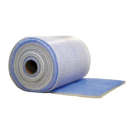 N/A 6B685 - 57 in x 65 ft x 1 in Polyester Air Filter Roll, MERV 6, White (Formerly Air Handler)