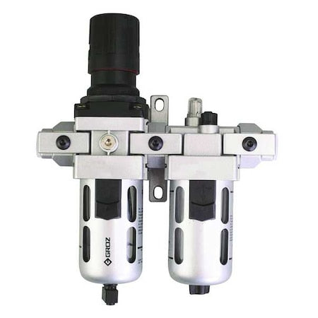 Groz 7DX40 - Filter/Regulator/Lubricator, 1/2 In, 99cfm