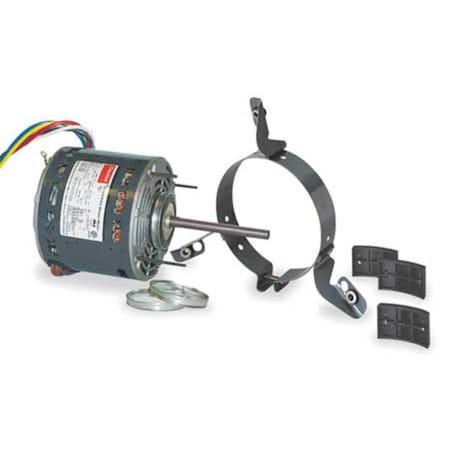 Dayton 7E667 - Motor, PSC, 1/3hp, 1075/3, 277 V, Ring/Stud