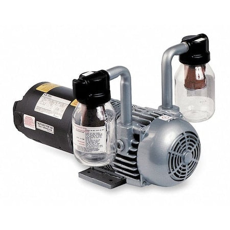 Gast 7Z782 - Compressor/Vacuum Pump, 1 1/2 hp,1 Phase