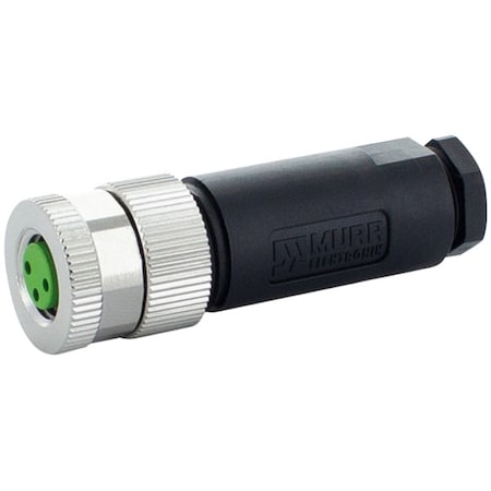 Murrelektronik 7000-08621-0000000 - Cordset,Straight,50 V,4 A