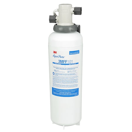 3M Aqua-Pure 3MFF100 - Water Filter System, 2.5 gpm, 0.2 Micron, 4-1/2" O.D., 16 in H