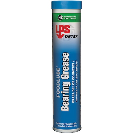 Lps 70114 - 14.1 oz. White Food Lube Bearing Grease Cartridge