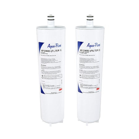 3M Aqua-Pure DW8090 - Quick Connect Filter, 8.3 gpm, 0.5 Micron, 3.188" O.D., 11 1/2 in H