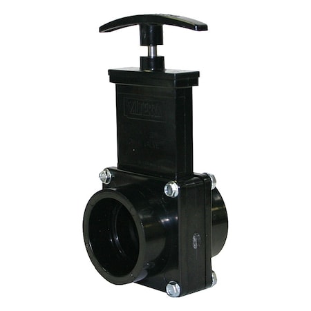 Valterra 7101GR - Gate Valve,Class 125,1-1/2 In.,Slip,ABS