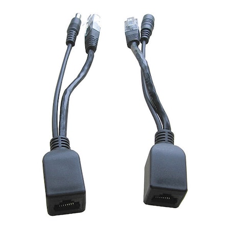 Timepilot 2894 - Power-Over-Ethernet Kit; 2 Cables w/Network Plugs & Power Connectors