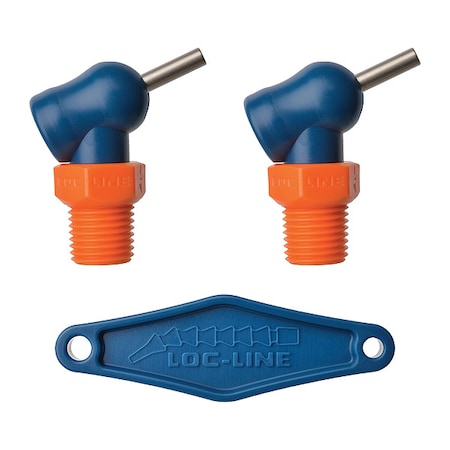 Loc-Line 72086 - Nozzle,XR Style,0.086in.dia,PK2