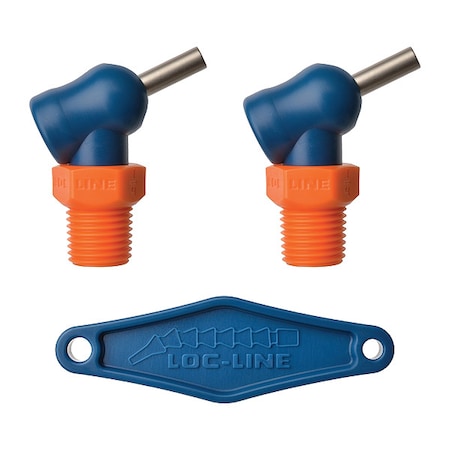 Loc-Line 72094 - Nozzle,XR Style,0.160in.dia,PK2