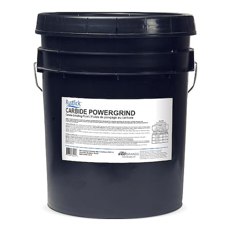 Rustlick 74052 - Grinding Fluid, Carbide Powergrind, Synthetic, 5 gal, Pail, Green