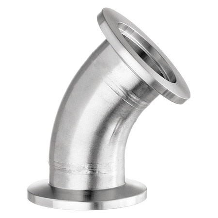 Usa Industrials ZUSA-TF-VAC-57 - Vacuum Fitting, 45 Degree Elbow Connector, 1" Tube