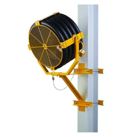 Big Ass Fans F-YJ1-0310L13S34 - Mounted Fan,Yellow,30in Dia,Alum,3 Blade