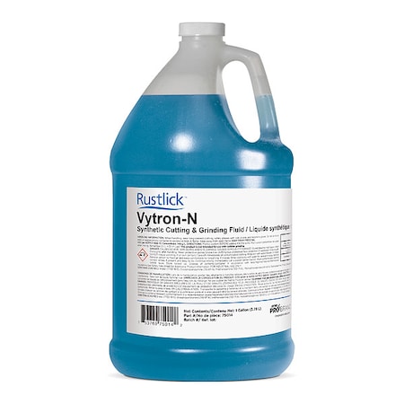 Rustlick 75014 - Cutting Fluid, Vytron-N, Synthetic, 1 gal, Jug, Turquoise